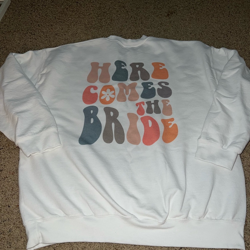 bride sweatshirt